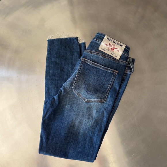 True Religion Halle High Rise Super Skinny Jeans Sz 30 - Picture 1 of 5